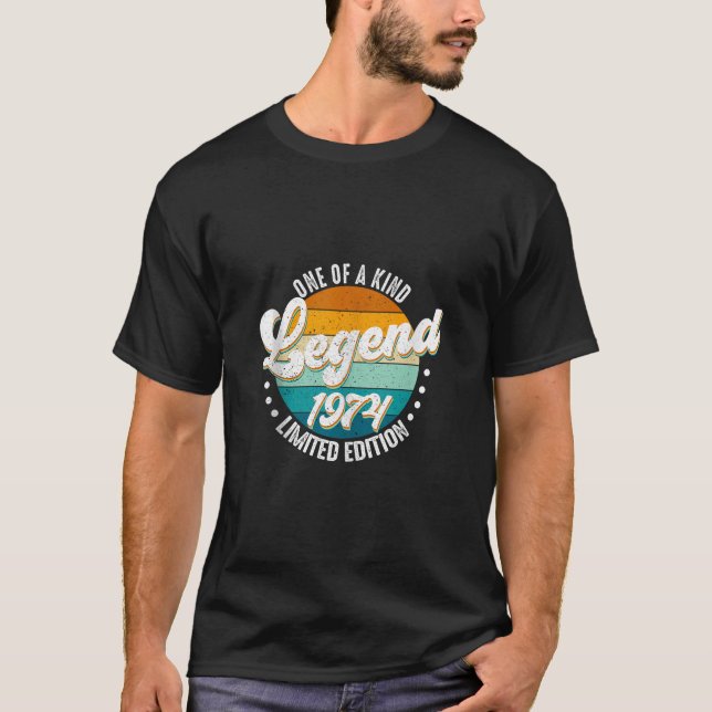 Camiseta Una Edición Limitada De Kind 1974 Cumpleaños 50 Ye (Anverso)
