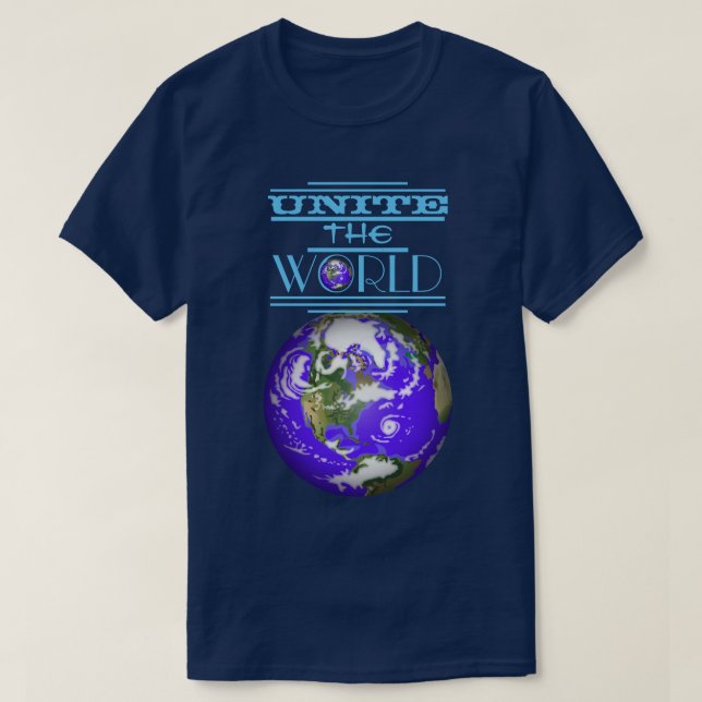 Camiseta Una el mundo (Diseño del anverso)