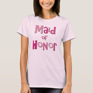 Camiseta Una empleada de honor, Pink Brown