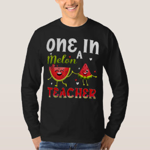Camiseta Una en Melenas Maestras de Melón Frutas Tropicales