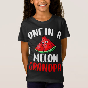 Camiseta Una En Melón Abuelo Melón Melón Fruta Familia Mat