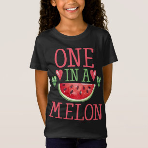 Camiseta Una en melón de melón de melón femenino