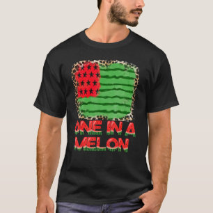 Camiseta Una En Melon Flag Foto Estadounidense Para Chicas