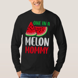 Camiseta Una En Melón Mami Familia Coincidiendo