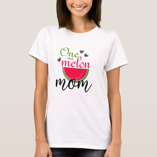 Camiseta Una En Melón Melón De Melón (Anverso)