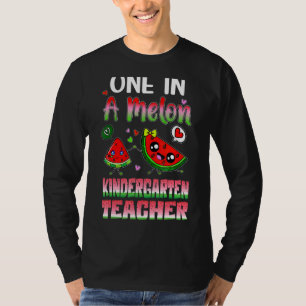 Camiseta Una En Un Maestra De Jardines De Niños De Melón