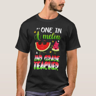 Camiseta Una en un Melón de 2º Grado de Maestra Watermelón