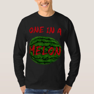 Camiseta Una En Un Melón Entero Melón Funny Fruit Sw