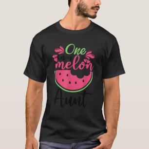 Camiseta Una en un Melon Tía Waterlemon Vacacional Aún