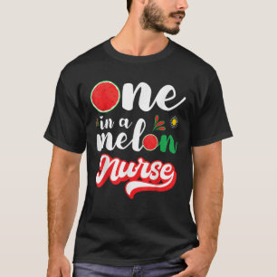Camiseta Una en un partido familiar de melón de melón con c