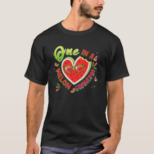 Camiseta Una En Una Abuela Melónica Que Coincide Con El Nac