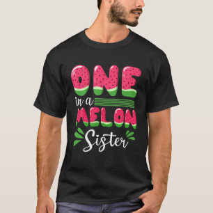 Camiseta Una En Una Hermana Melónica Amar La sandía Fruta V