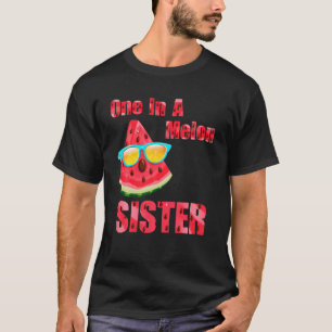 Camiseta Una En Una Hermana Melónica Que Coincide Fiesta Pr