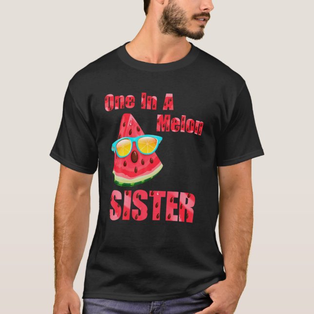 Camiseta Una En Una Hermana Melónica Que Coincide Fiesta Pr (Anverso)