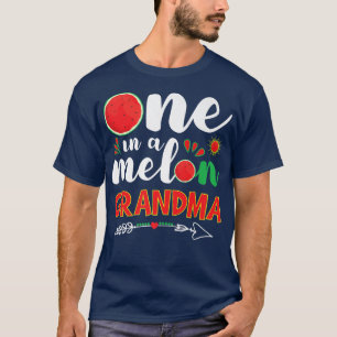 Camiseta Una en una melena de agua divertida en Melón