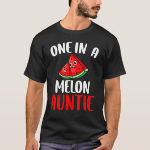 Camiseta Una en una melodía melena de melón de melón de mel