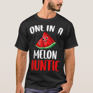 Camiseta Una en una melodía melena de melón de melón de mel