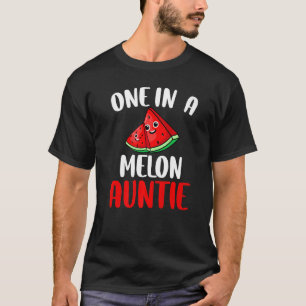 Camiseta Una en una melodía melena de melón de melón de mel