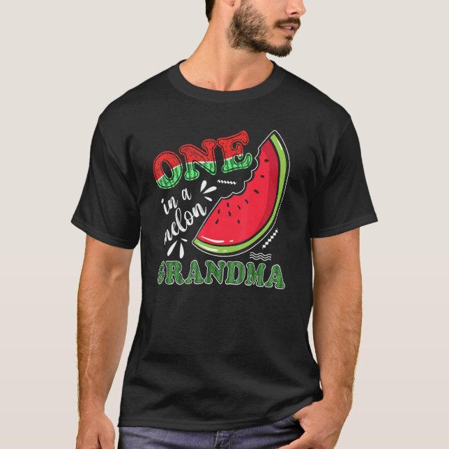 Camiseta Una en una sandía de las abuelas de Melón (Anverso)