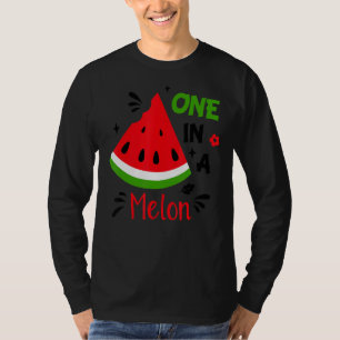 Camiseta Una en una sandía melón melón Hola Vibes de verano