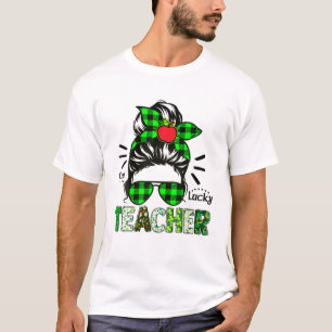 Camiseta Una Encantadora Maestra Desordenada Día De Las Muj