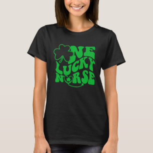 Camiseta Una enfermera afortunada RN UCI ER estetoscopio dí