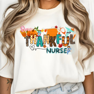 Camiseta Una enfermera con agradecimiento Camisas de Acción