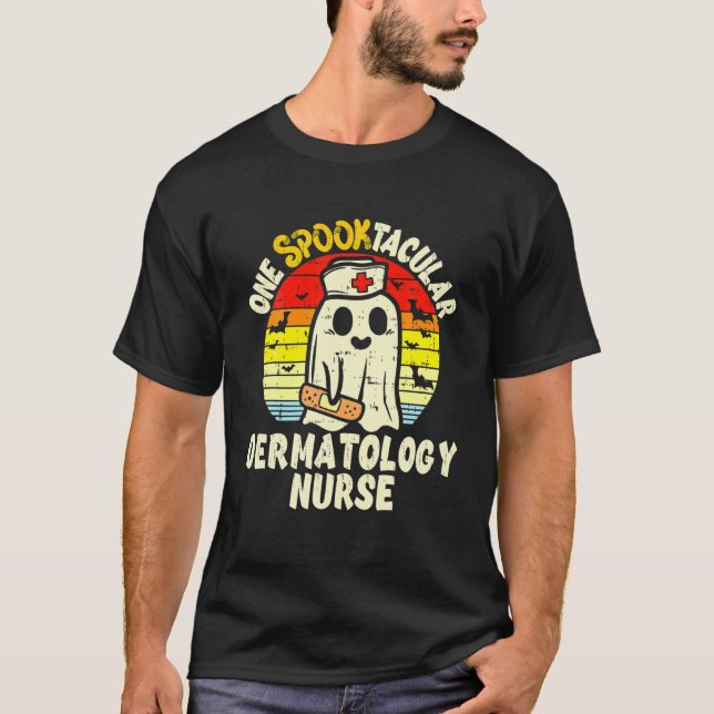 Camiseta Una enfermera de dermatología cuasi fantasma de Ha (Anverso)