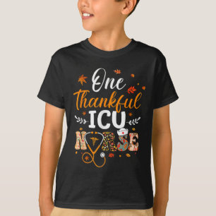 Camiseta Una Enfermera De La Icu Agradecida Enfermería Grac