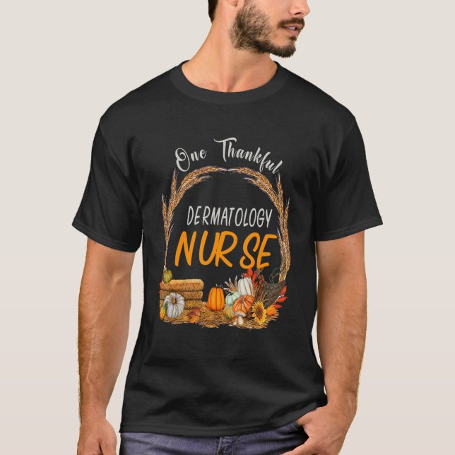 Camiseta Una enfermera de oncología agradecida, profesora d (Anverso)