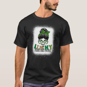 Camiseta Una enfermera de pediatría afortunada destruyó St