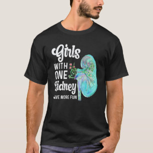 Camiseta Una enfermera de trasplante de donante de riñón Di