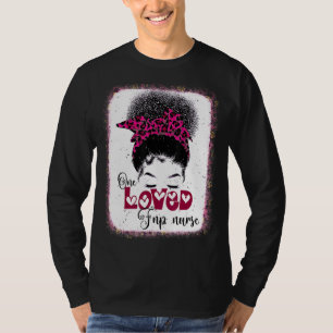Camiseta Una Enfermera Enferma Encantada De Leopardo De Bun