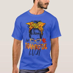 Camiseta Una enfermera malhumorada de LVN otoño otoño graci