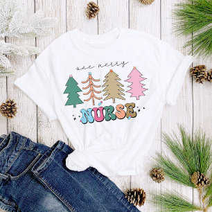 Camiseta Una enfermera Navidad divertida