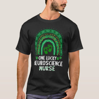 Camiseta Una Enfermera Neurocientífica afortunada en pediat