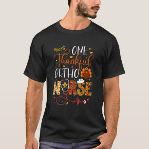 Camiseta Una enfermera ortopédica agradecida Día de Acción