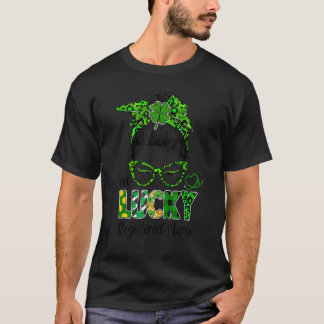 Camiseta Una enfermera registrada afortunada divertida día