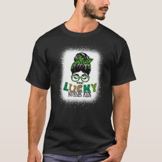 Camiseta Una Enfermera Suertuda Enferma A Un Desordenado Bu