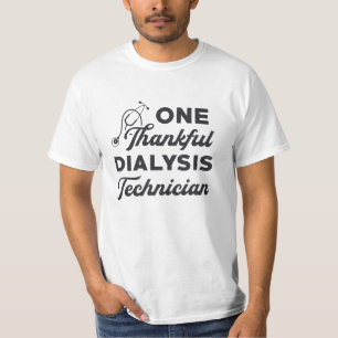 Camiseta Una enfermera técnica de diálisis de agradecimient