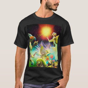 Camiseta Una época de pintura de aceite recompensas