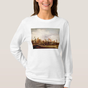 Camiseta Una escena de batalla, 1653