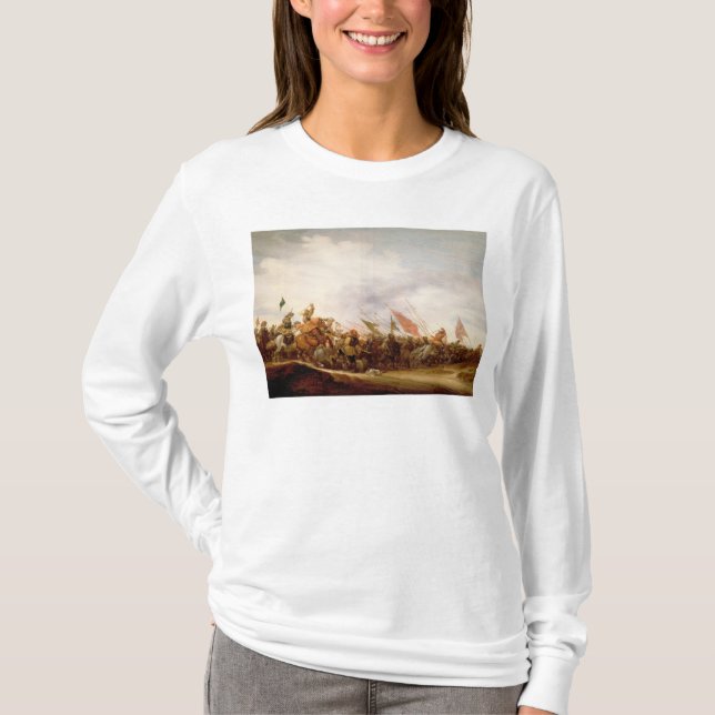 Camiseta Una escena de batalla, 1653 (Anverso)