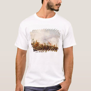 Camiseta Una escena de batalla, 1653
