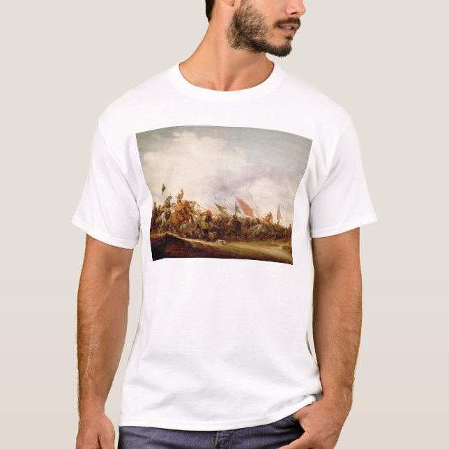 Camiseta Una escena de batalla, 1653 (Anverso)
