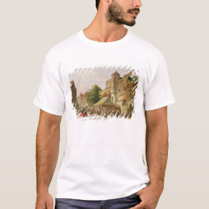 Camiseta Una escena de la calle en Amsterdam