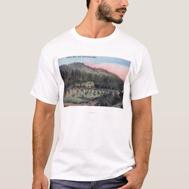 Camiseta Una escena de la residencia del país (Anverso)