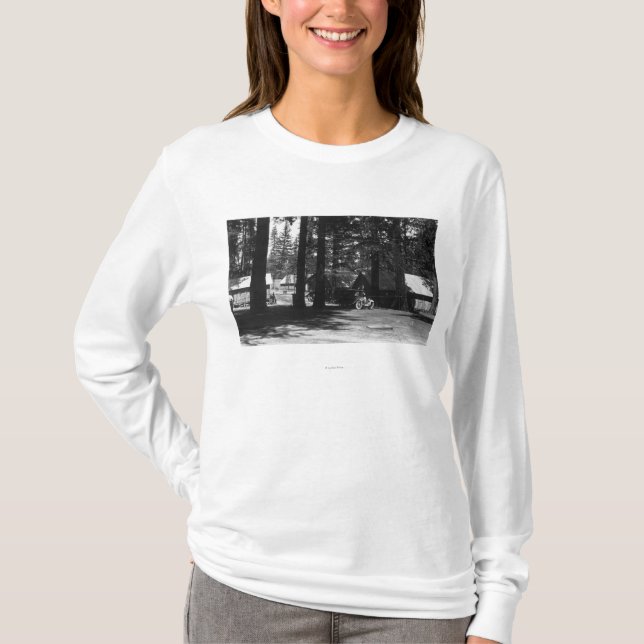 Camiseta Una escena del camping (Anverso)