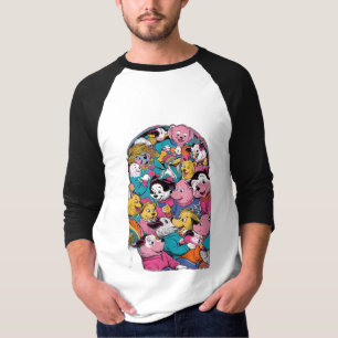 Camiseta Una escena famosa recreada pero con animales