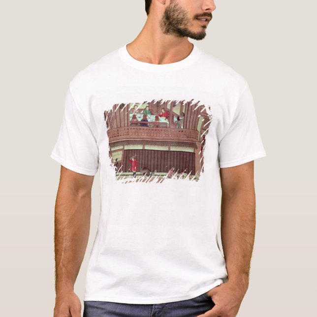 Camiseta Una escena nacional   de una voluta) (Anverso)